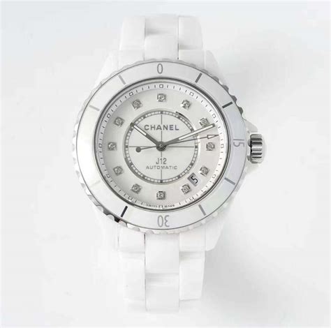 white chanel watch replica|chanel j12 watch serial numbers.